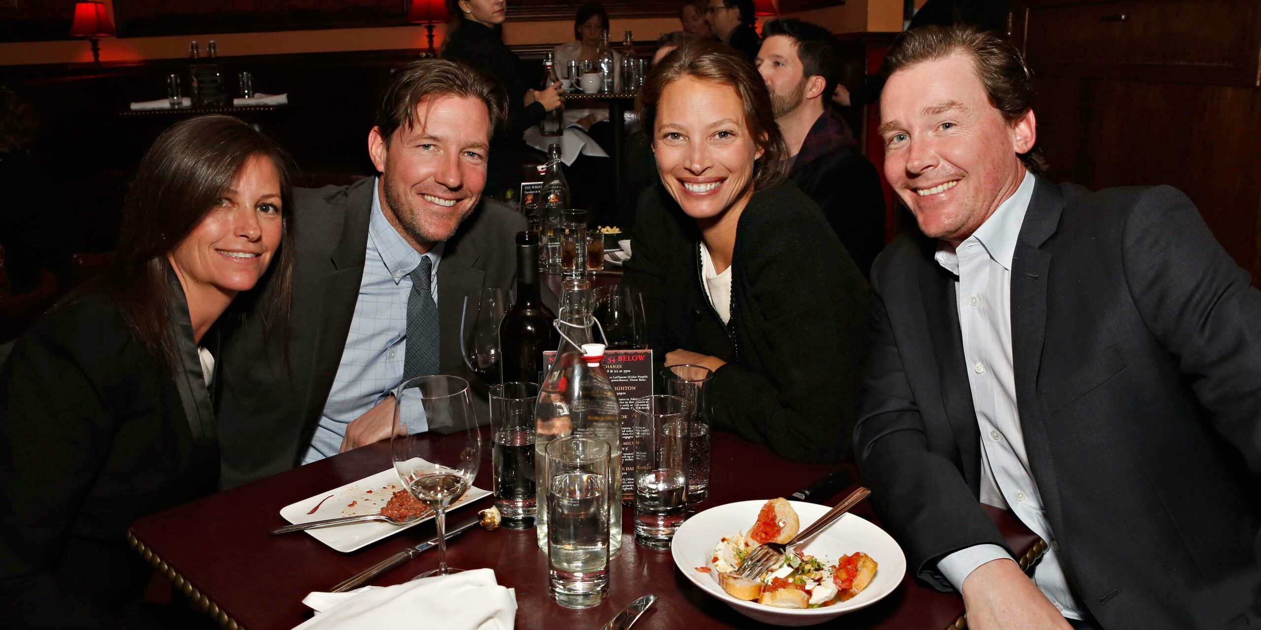 Are Christy Turlington and her sister married to brothers?