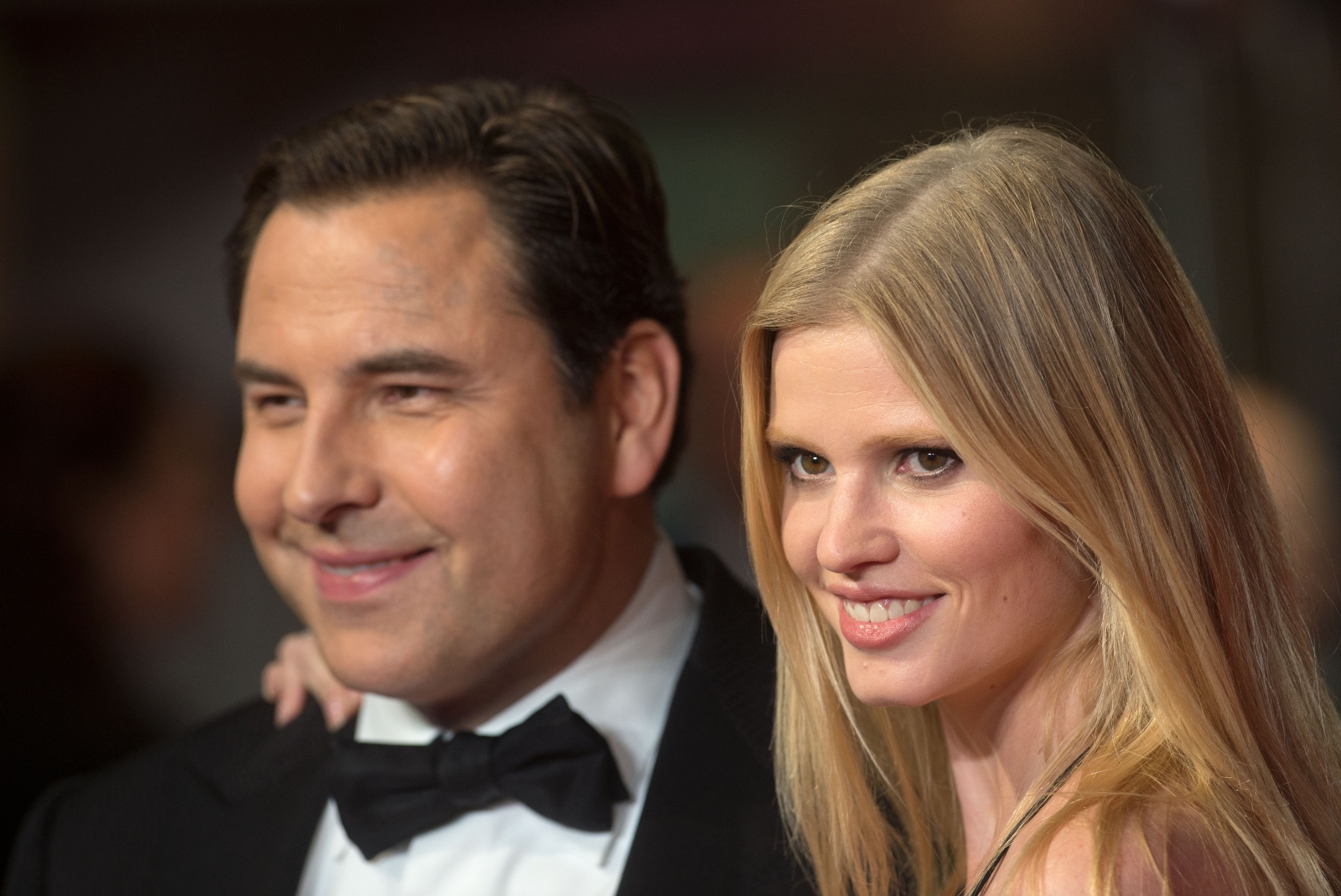 Are Lara Stone and David Walliams married?