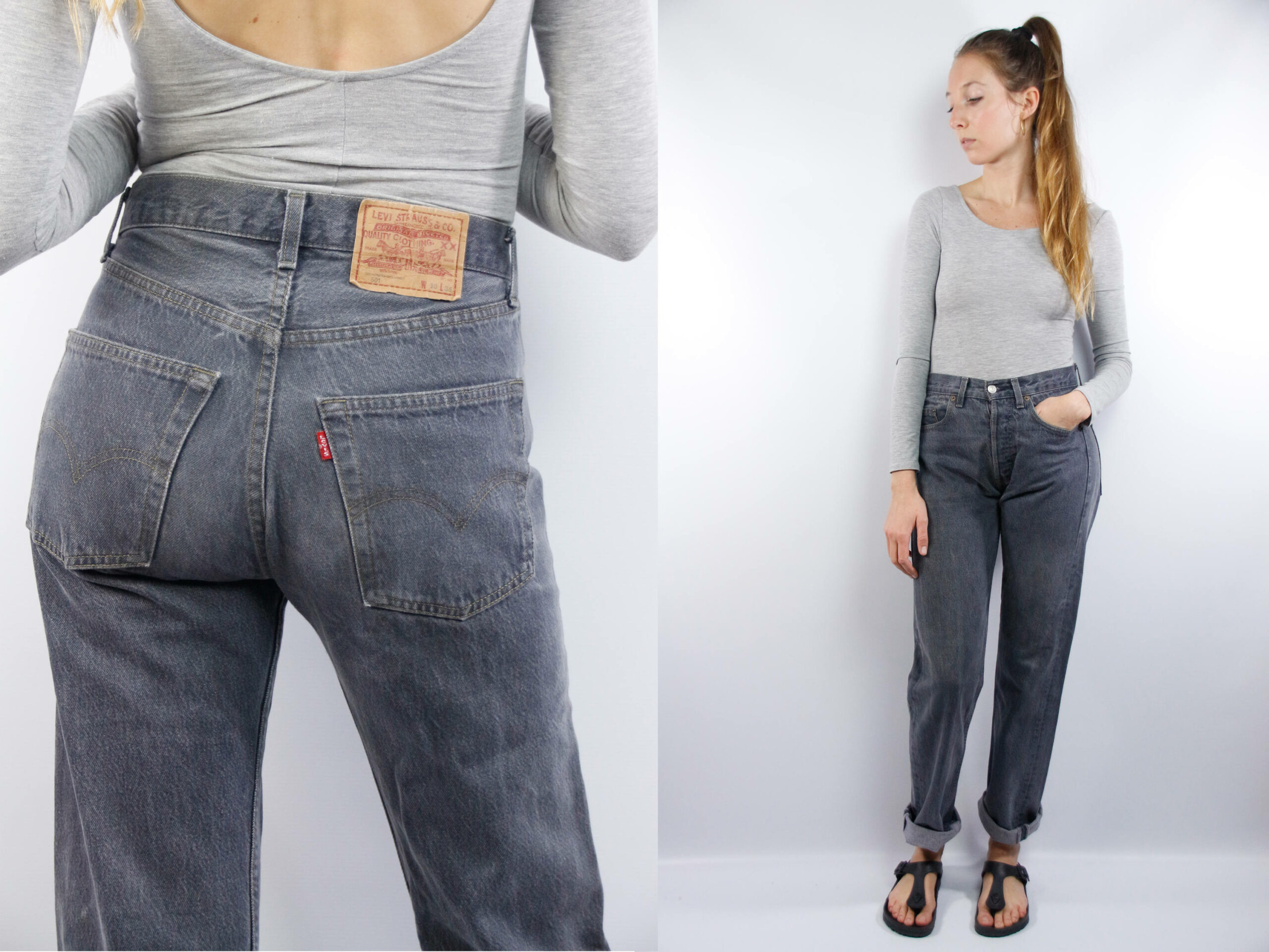 Are Levi 501 jeans high waisted?