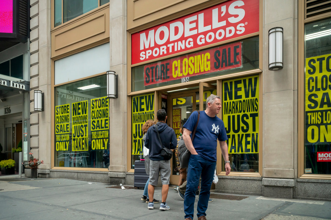 Are all Modells stores closing?