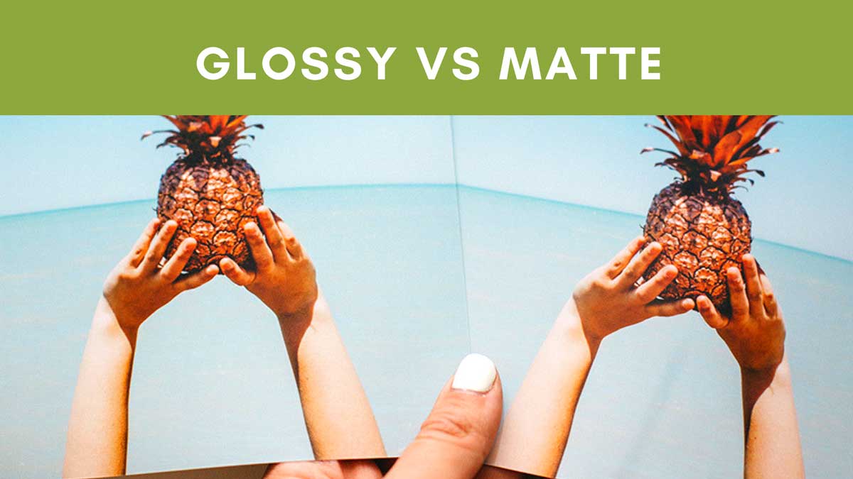Are gloss or matt photos better?