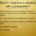 Can you end a sentence with despite?
