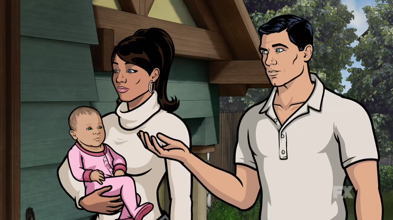 Did Archer and Lana have a baby?