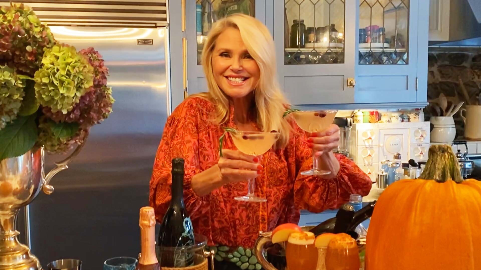 Does Christie Brinkley drink coffee?