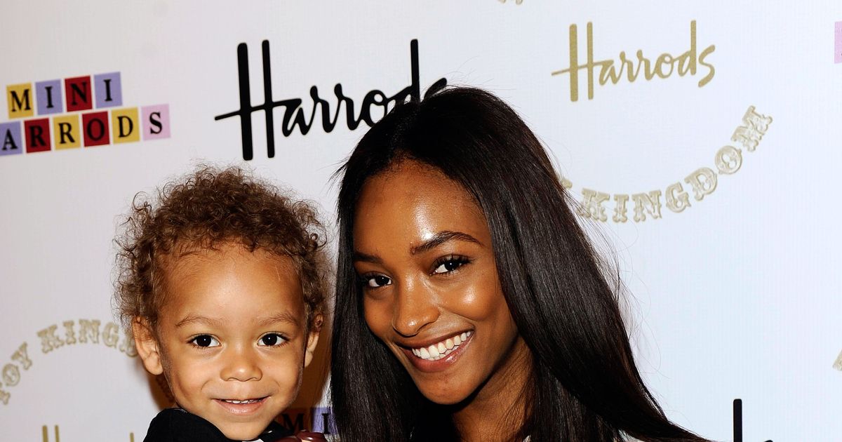 Does Jourdan Dunn have a son?