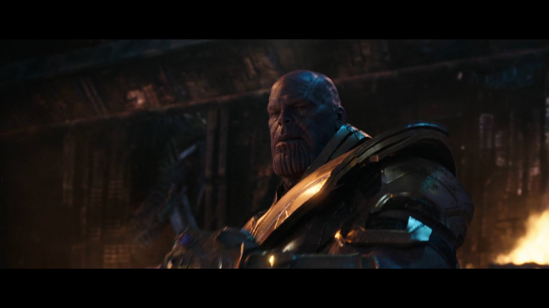 Does Thanos have arm hair?