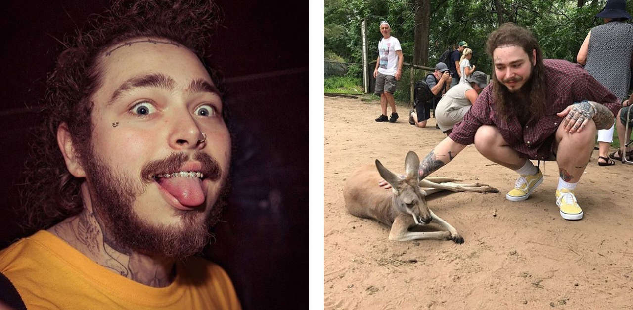 Does post Malone have kids?