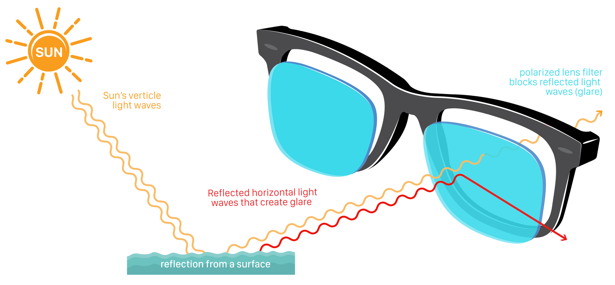 How are polarized lenses made?