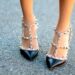 How can you tell if Valentino Rockstud heels are fake?