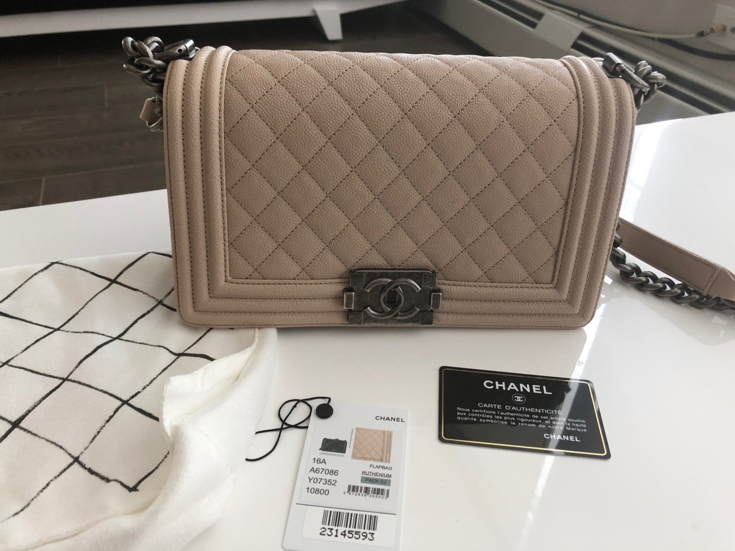 How do I know if my Chanel bag is authentic?