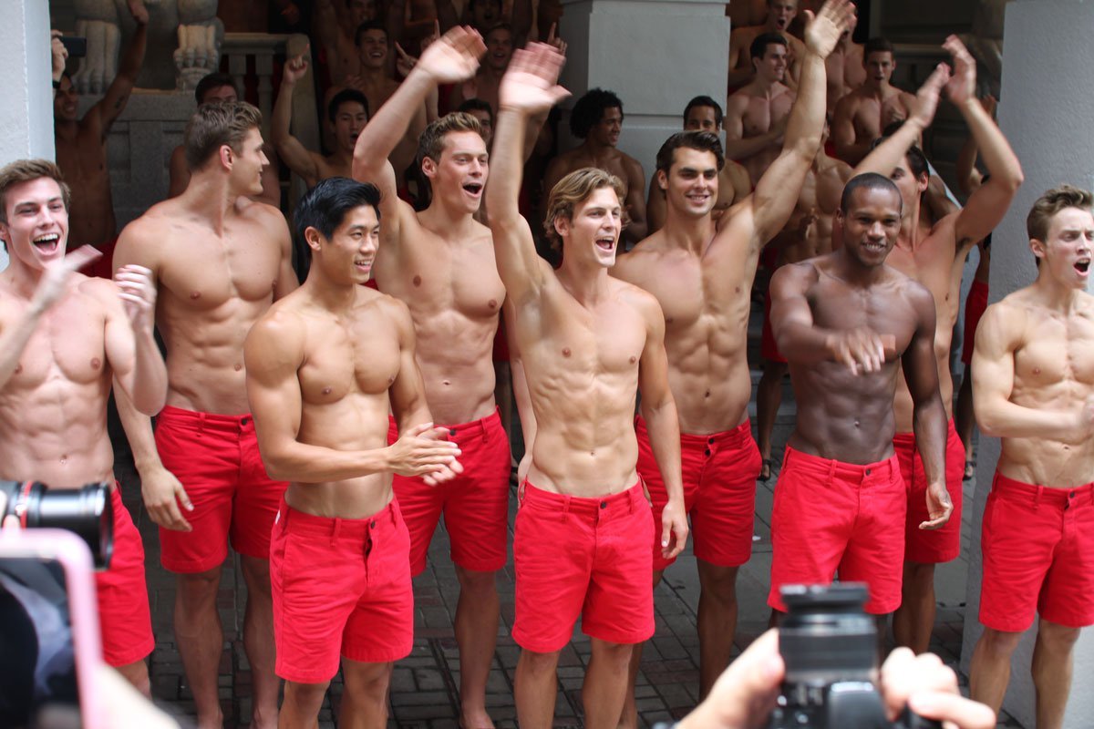 How do you become an Abercrombie model?