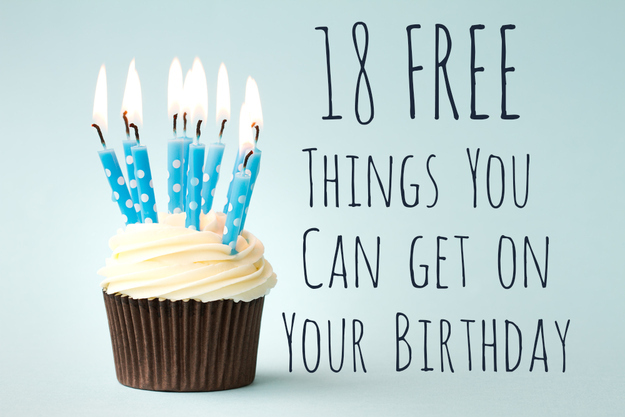 How do you get free stuff on your birthday?