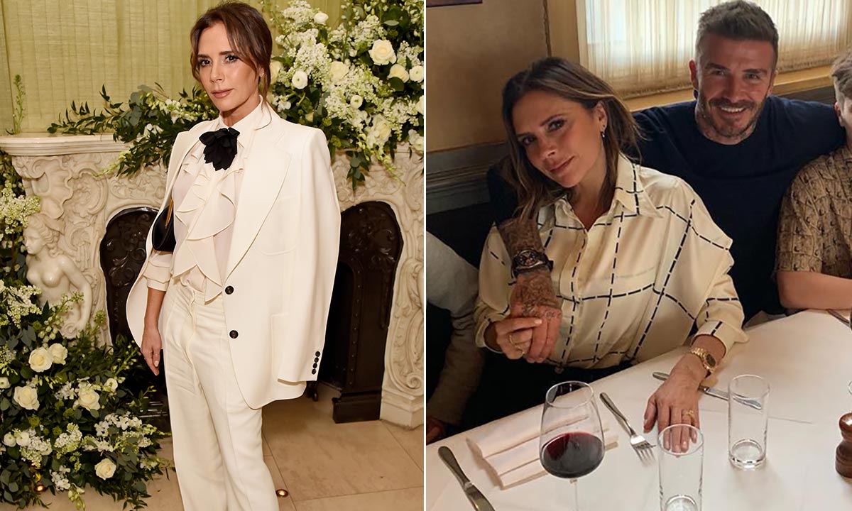 How many shops does Victoria Beckham have?