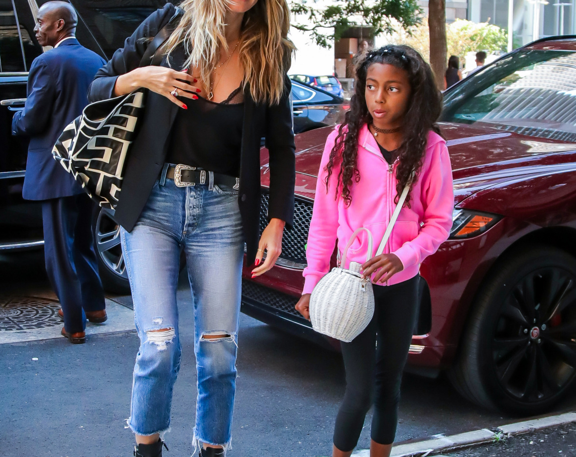 How tall is Heidi Klum’s daughter?