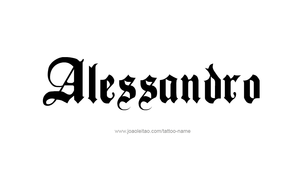 Is Alessandro a Spanish name?