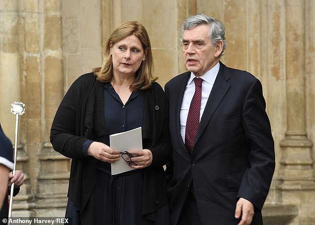 Is Gordon Brown still married to Sarah?