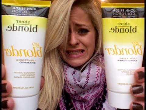 Is John Frieda Go Blonder bad for your hair?