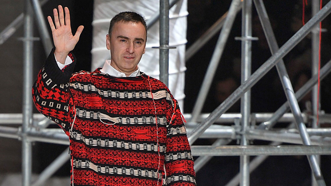 Is Raf Simons still at Calvin Klein?