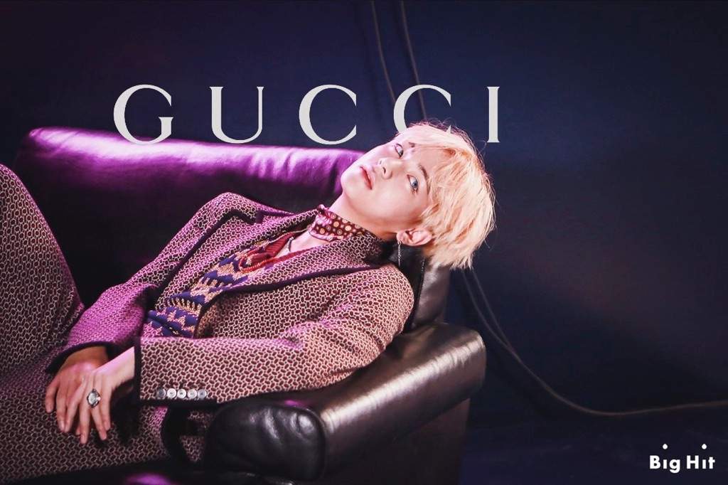 Is Taehyung a Gucci model?