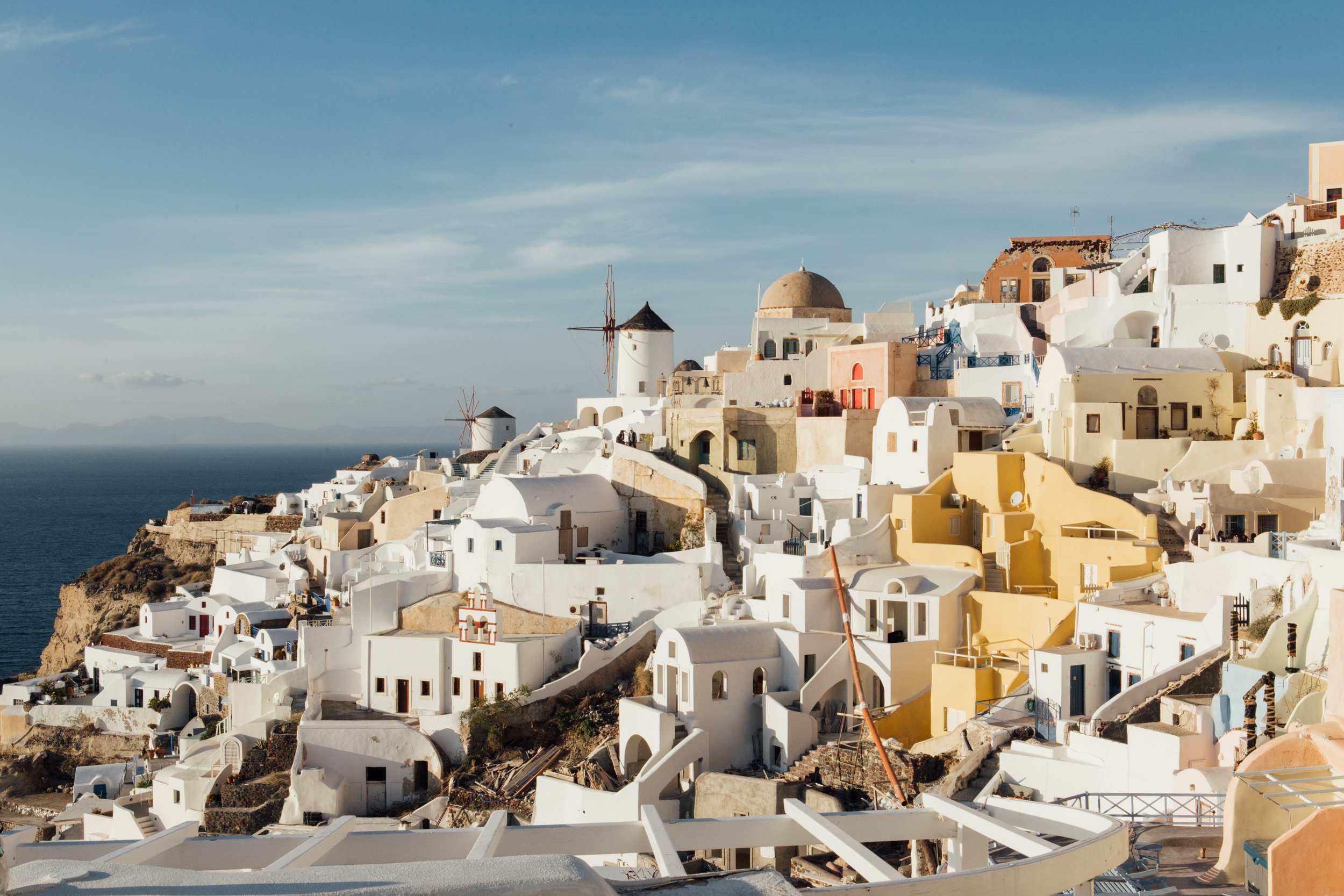 Is it good to visit Santorini in February?