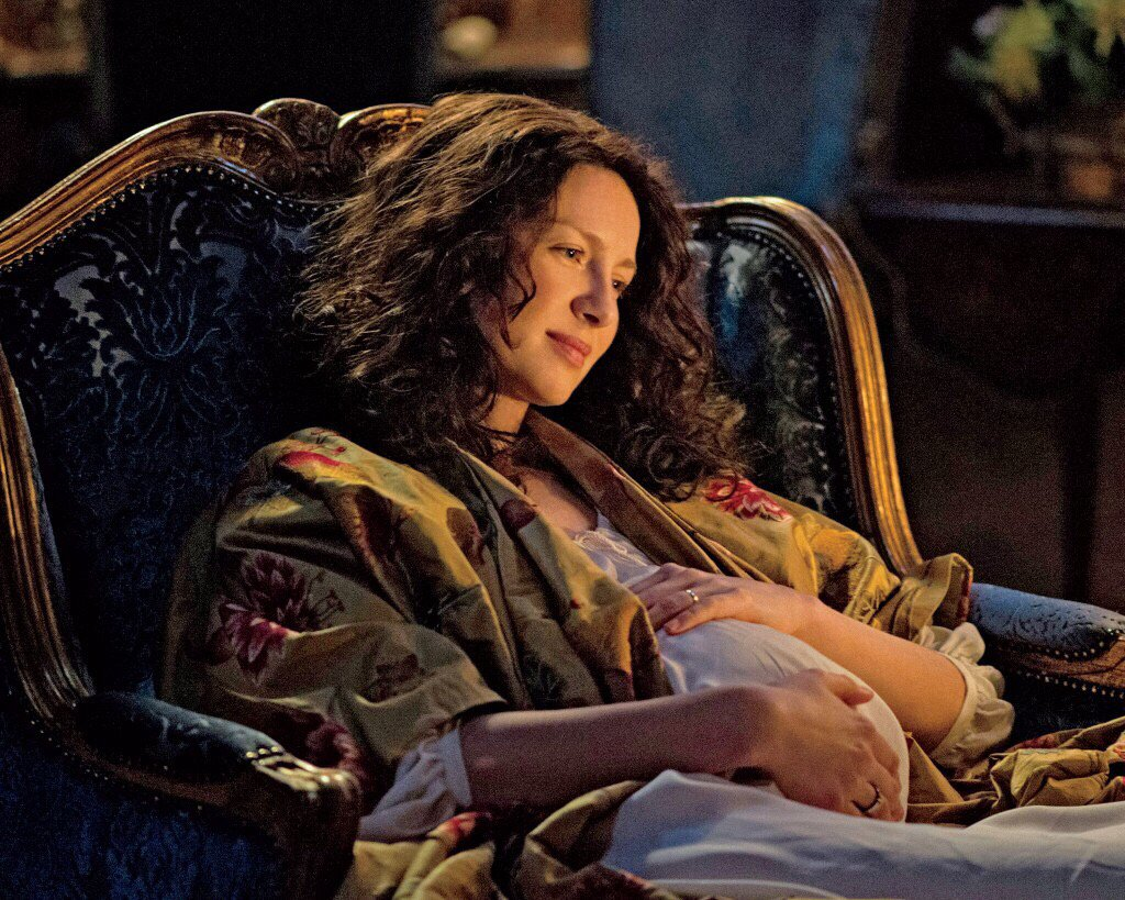 Was Claire really pregnant in Outlander?