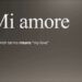 What Amore means?