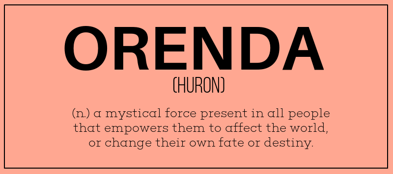 What Orenda means?