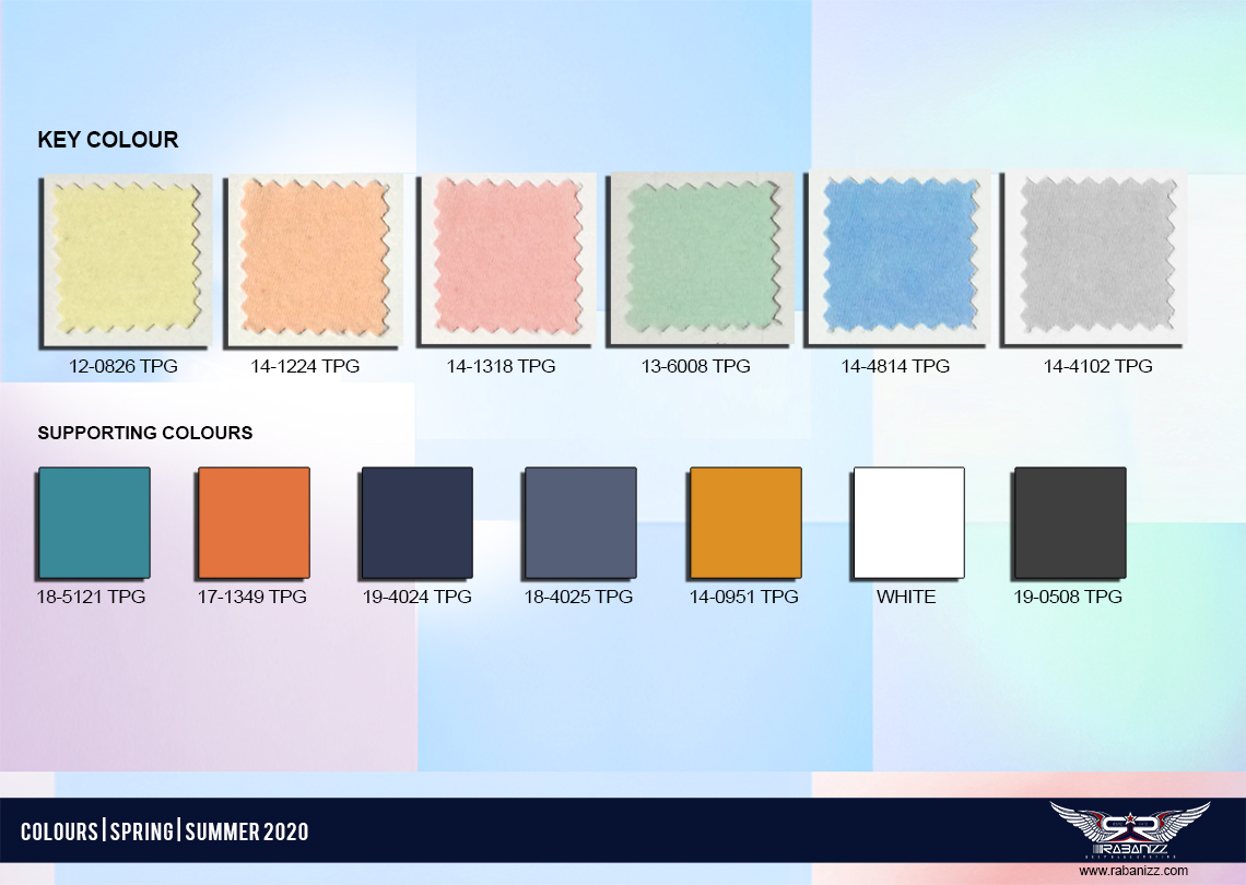 What colors are trending for Spring 2020?