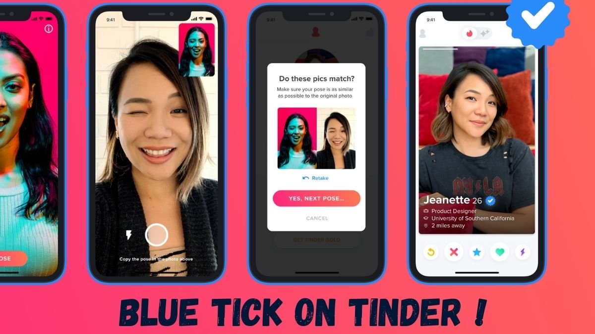 What does Blue tick mean on tinder?