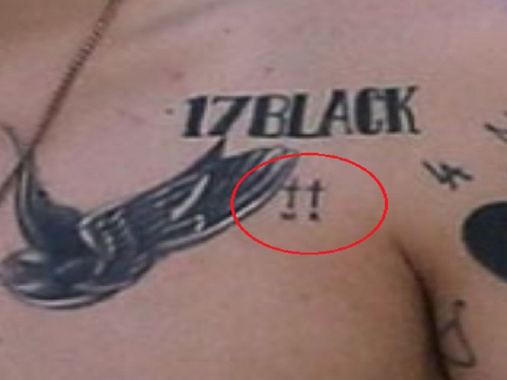 What does Harry Styles 17Black tattoo mean?