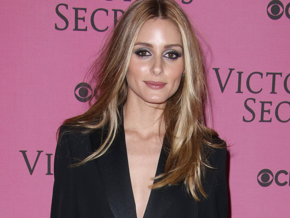 What does Olivia Palermo use on her hair?