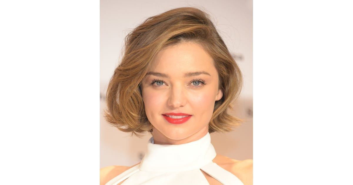 What face shape does Miranda Kerr have?