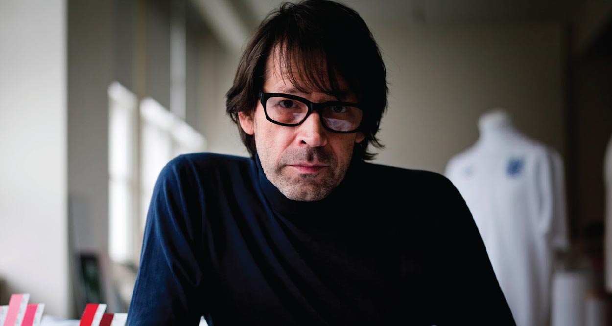 What is Peter Saville most famous for?