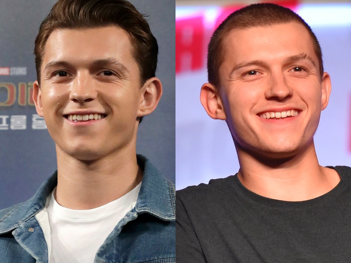 What is Tom Holland’s hairstyle?