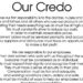 What is credo?