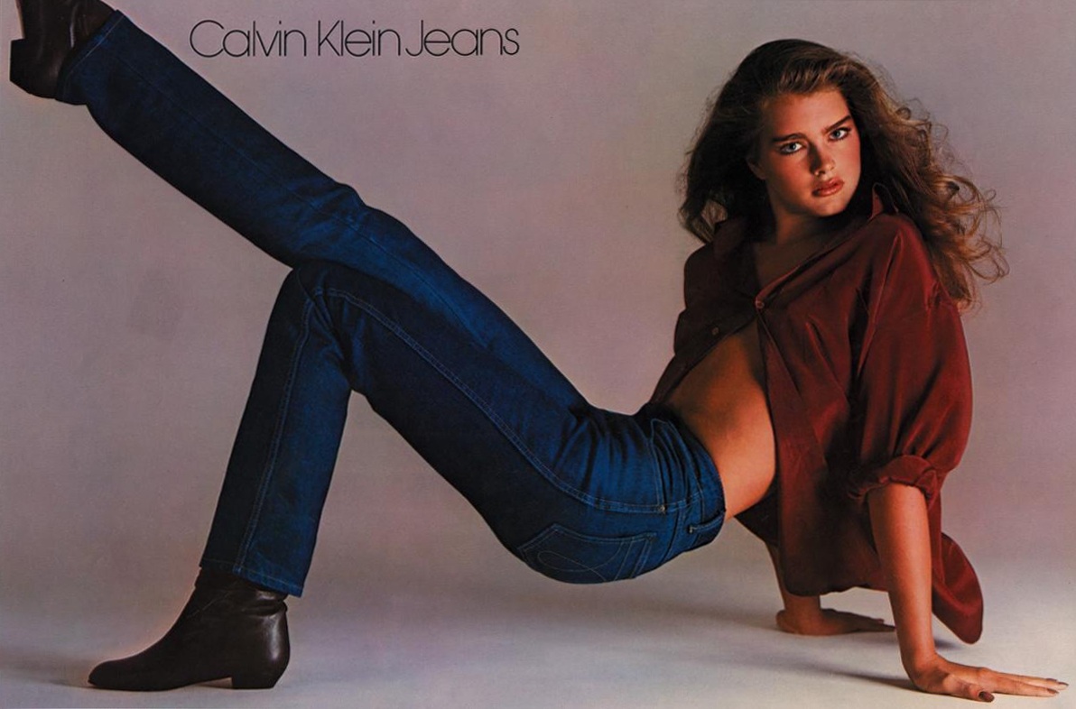 What jeans did Brooke Shields model for?