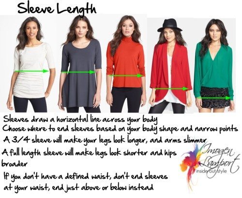 What sleeve length is most flattering?