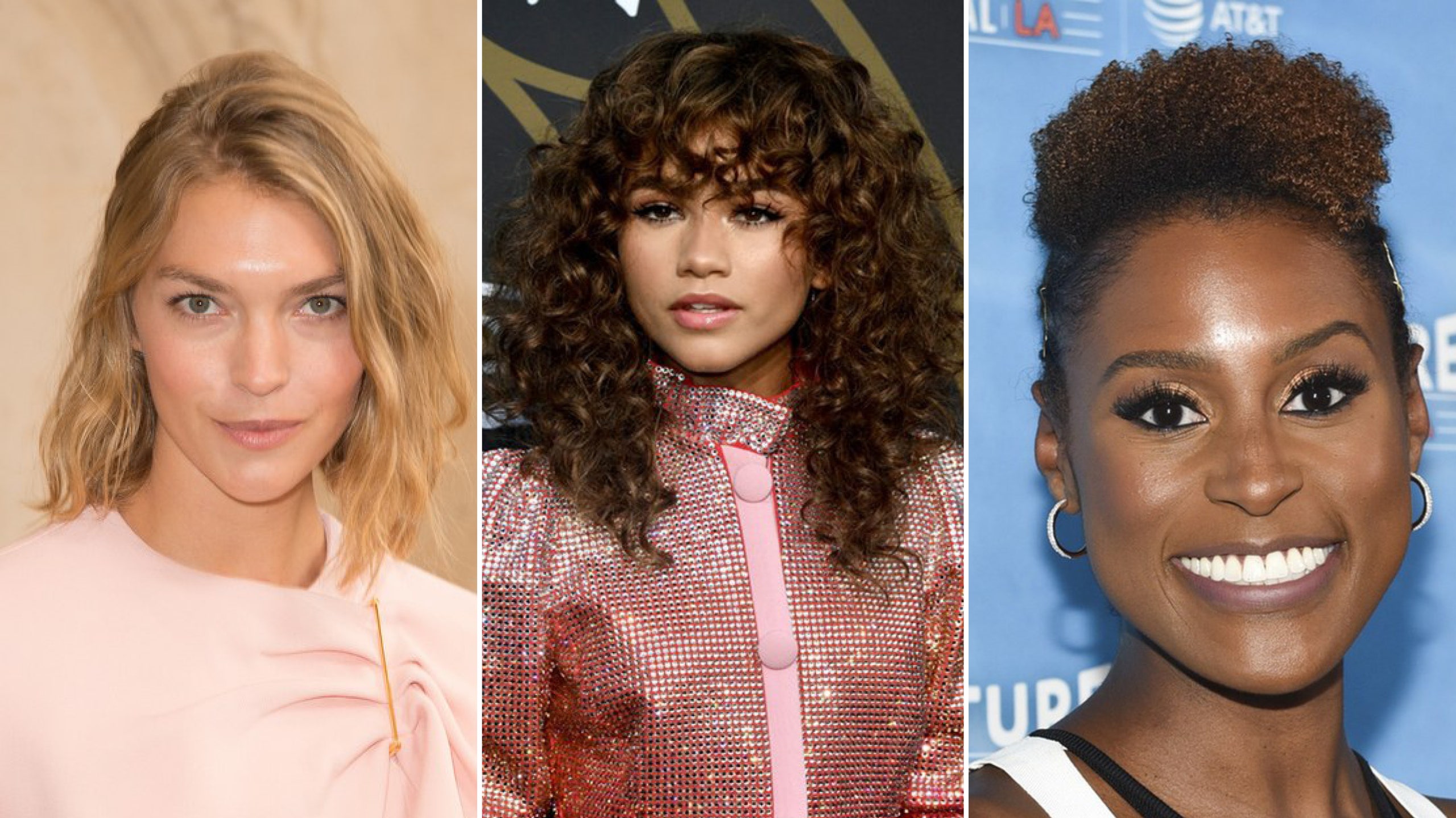 What type of hair texture does Zendaya have?