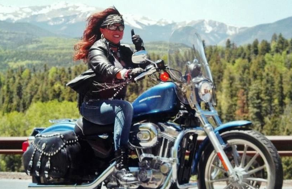 What type of sunglasses do Harley riders wear?