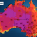 What was the hottest day in Australia 2020?