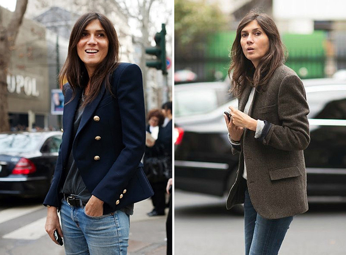 Where does Emmanuelle Alt buy her jeans?