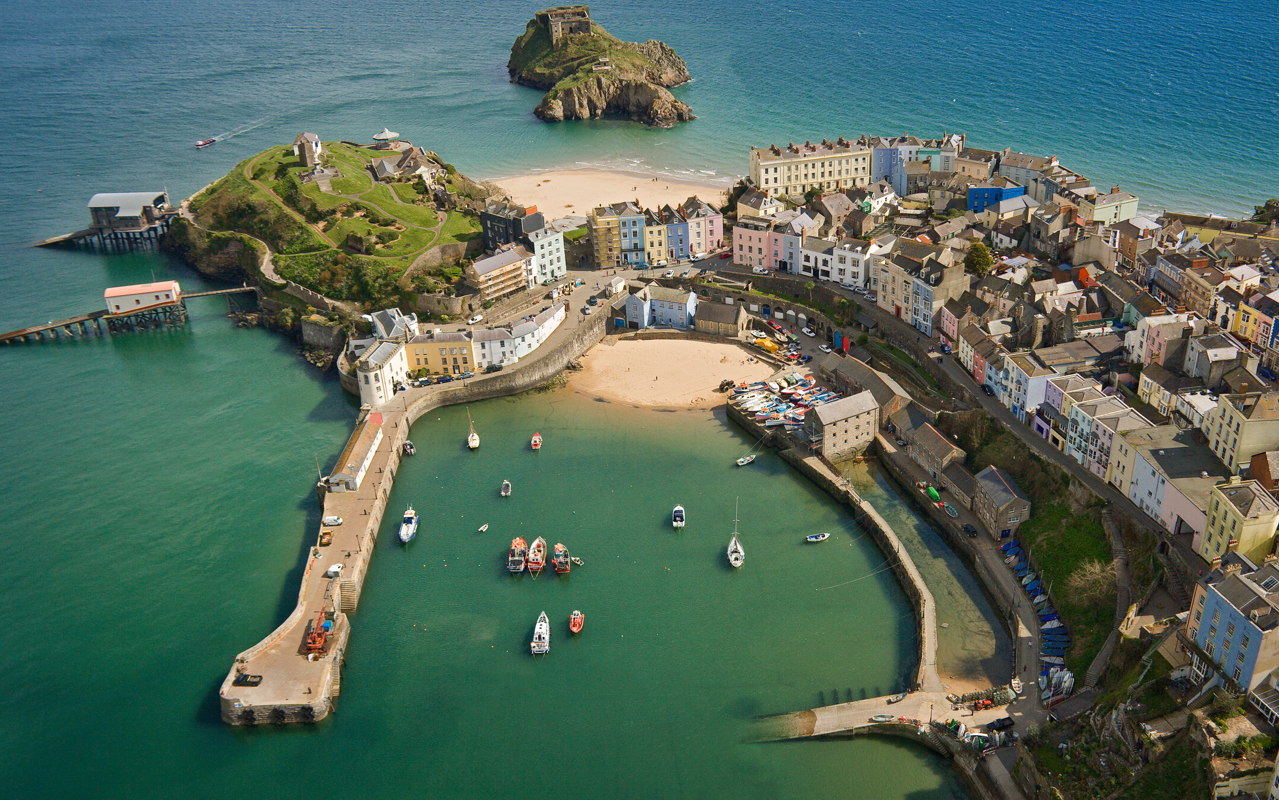 Where in Wales is Tenby?