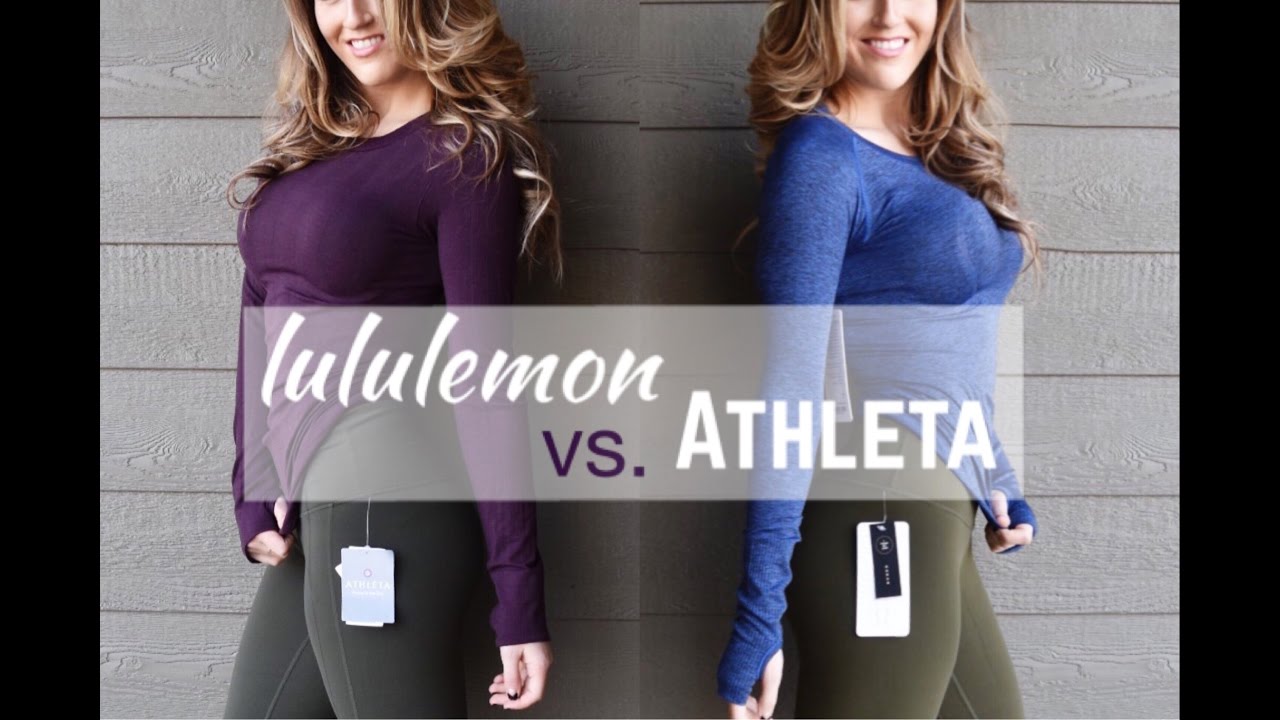 Which is better Athleta vs Lululemon?
