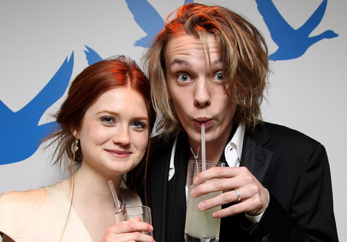 Who is Bonnie Wright engaged to?