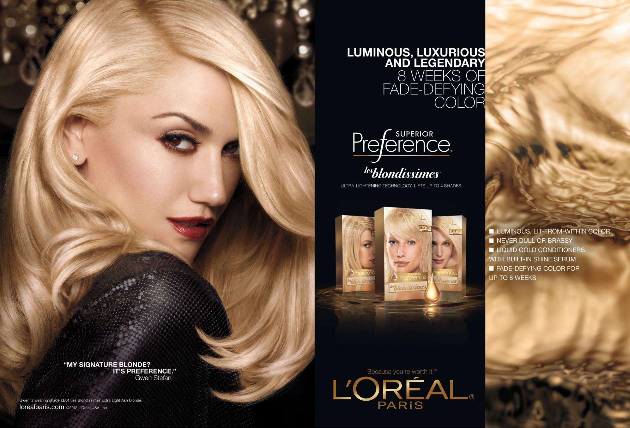 Who is in the L Oreal Advert 2020?