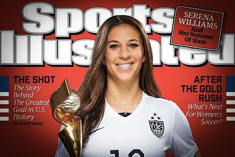 Who is the girl on the cover of Sports Illustrated?