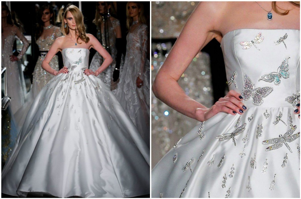 Who is the most expensive wedding dress designer?