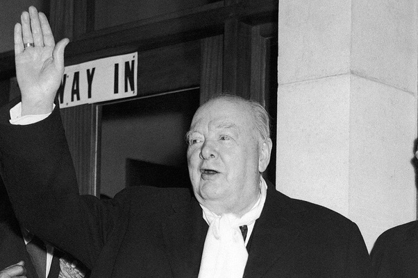 Why did Churchill resign?
