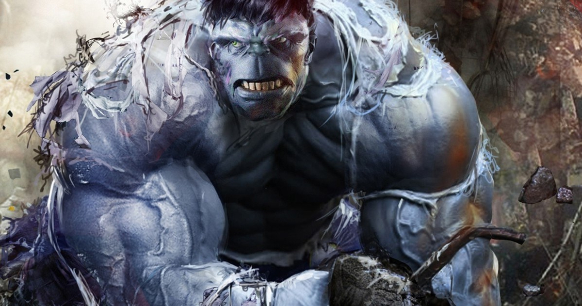 Why did the Hulk turn GREY?