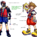 Why does Sora have big feet?